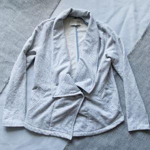 Anthropologie Saturday Sunday Gray Snap Cardigan S